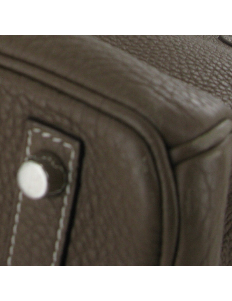 Birkin 30 taurillon Clémence Etoupe HERMES