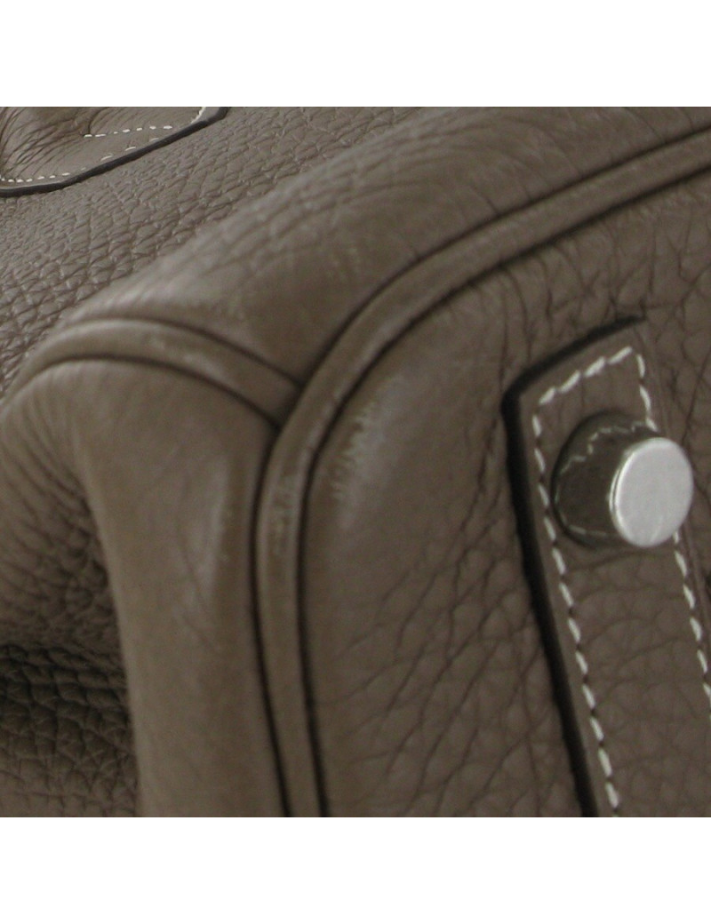 Birkin 30 taurillon Clémence Etoupe HERMES