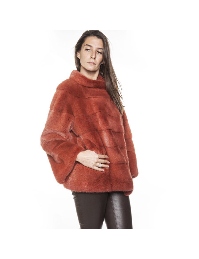 Veste PLACE en vison  T 38 FR