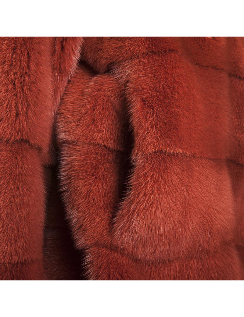 Veste PLACE en vison  T 38 FR