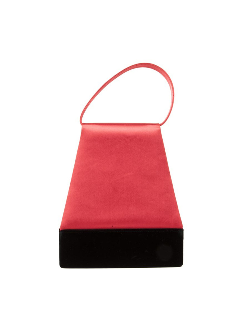 Sac du soir CHRISTIAN LACROIX satin rouge