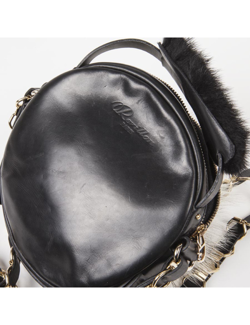 Mini sac REVILLON fourrure