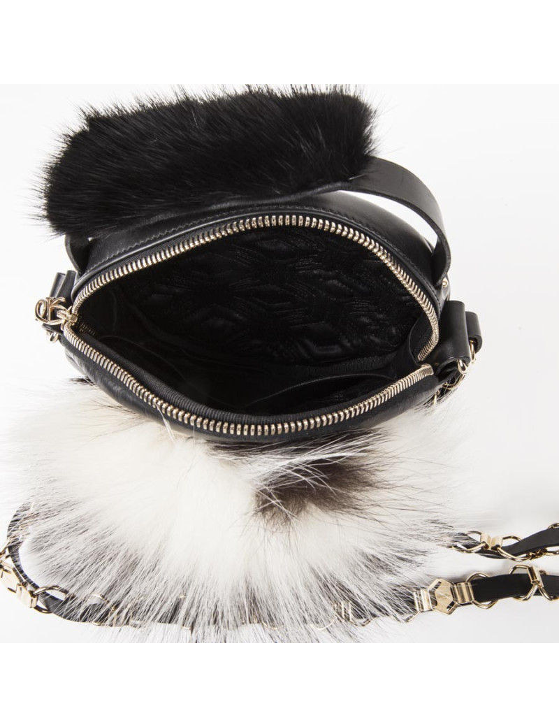 Mini sac REVILLON fourrure