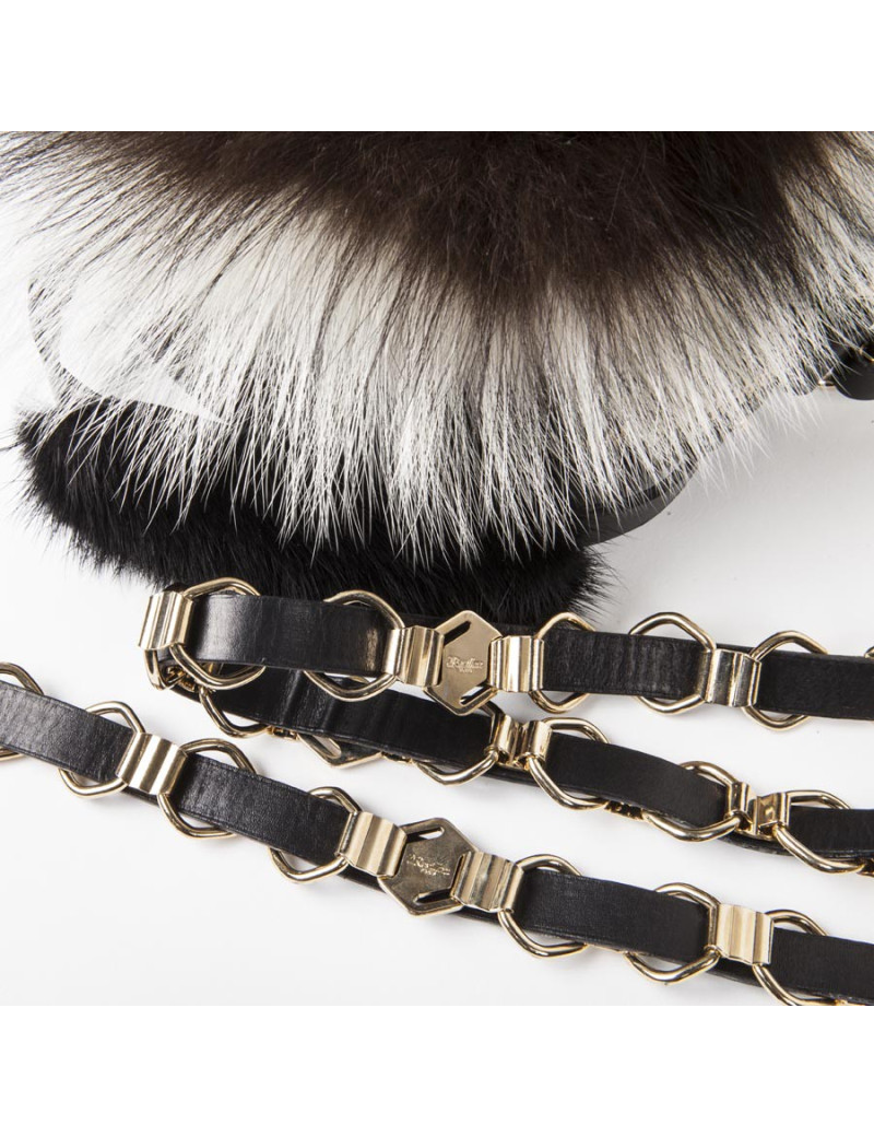 Mini sac REVILLON fourrure