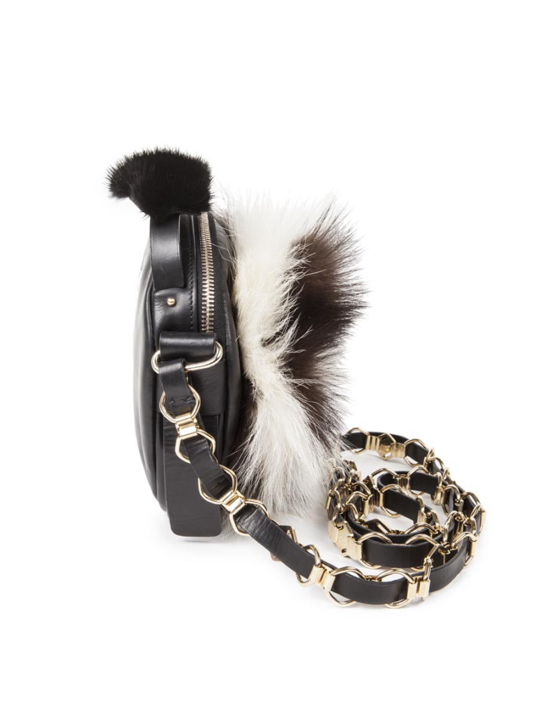 Mini sac REVILLON fourrure