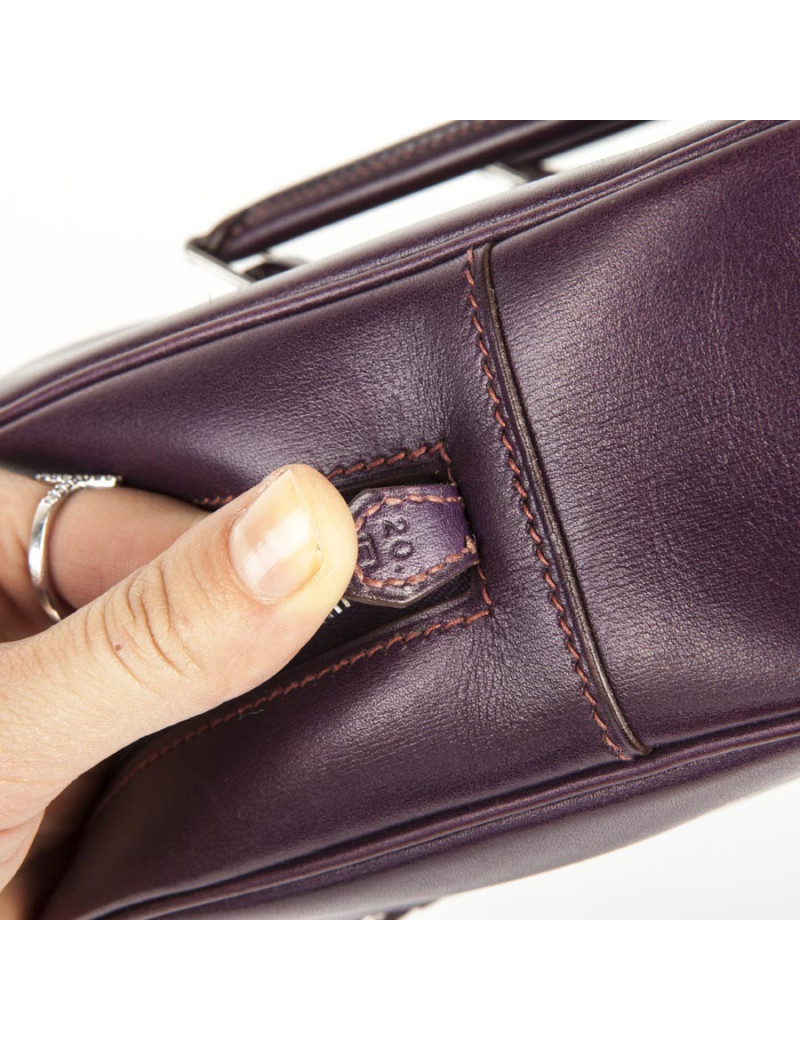 Sac plume HERMES Violet  