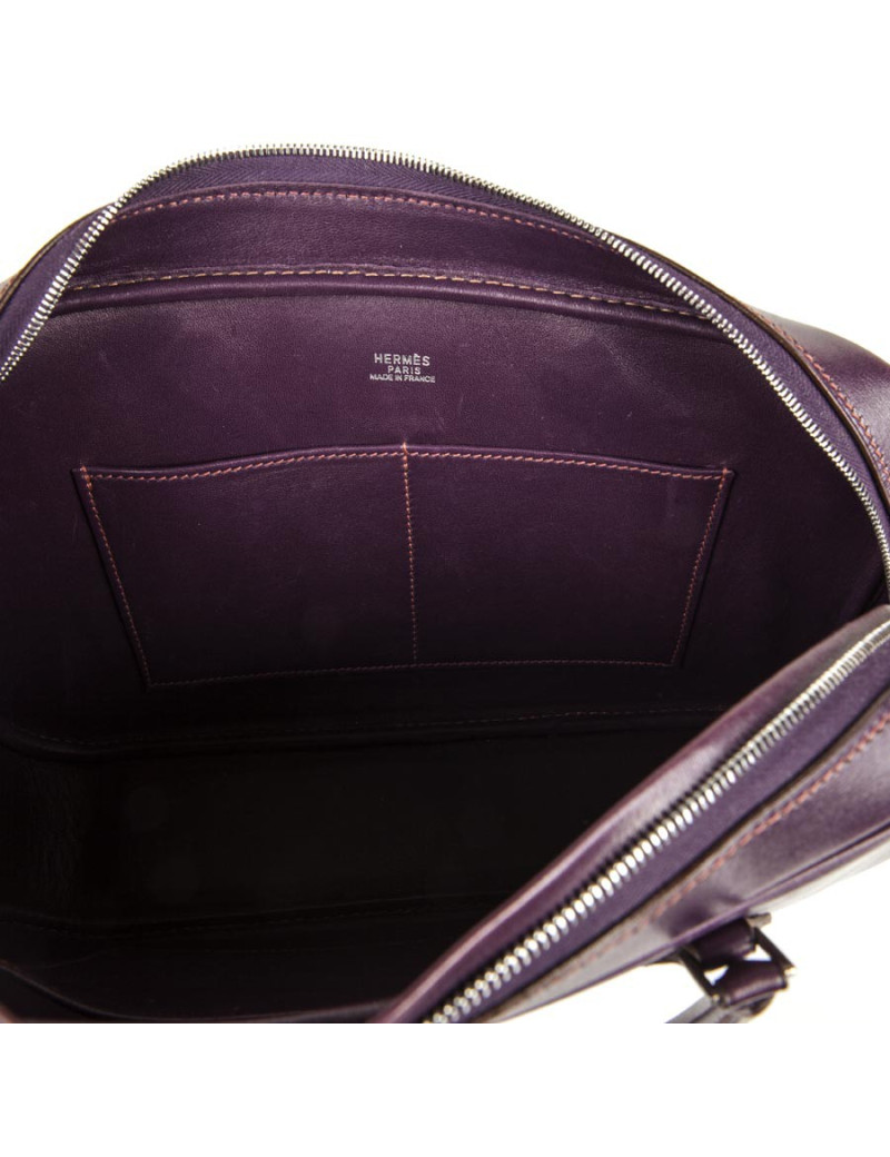 Sac plume HERMES Violet  