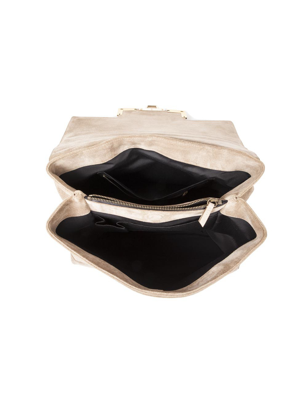 Sac LANVIN veau velours et lezard