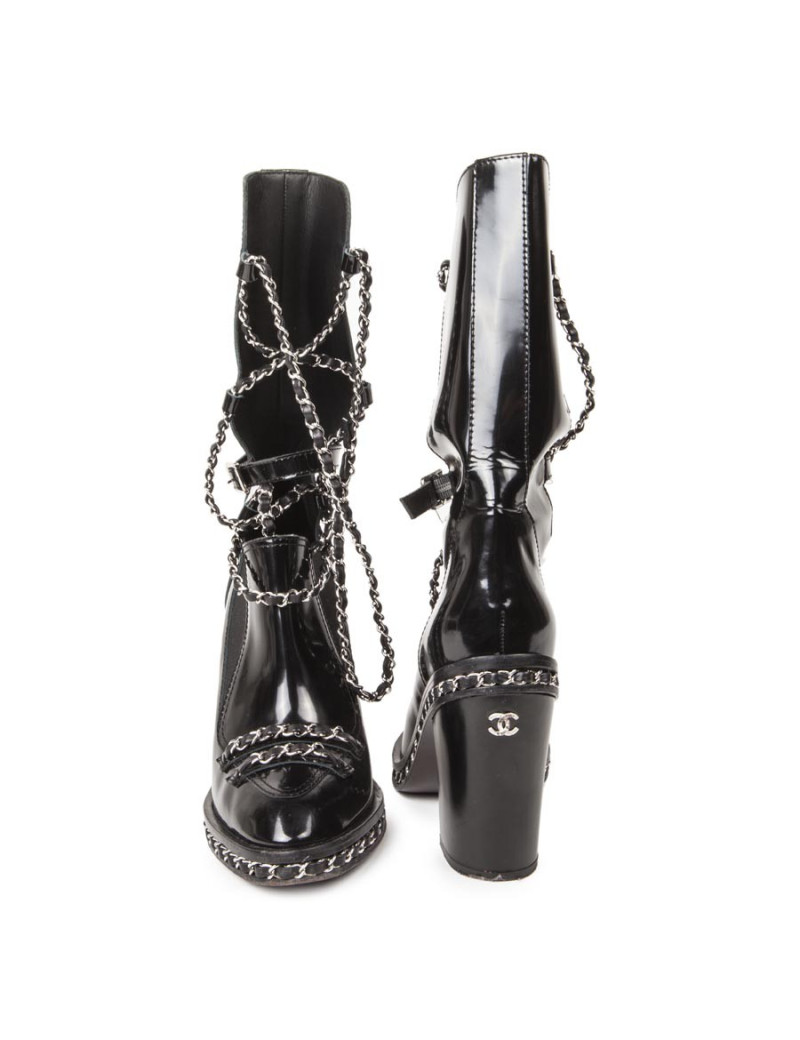 Bottes CHANEL T 38.5 FR
