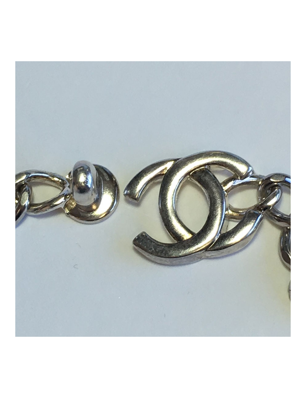 CHANEL necklace in silver