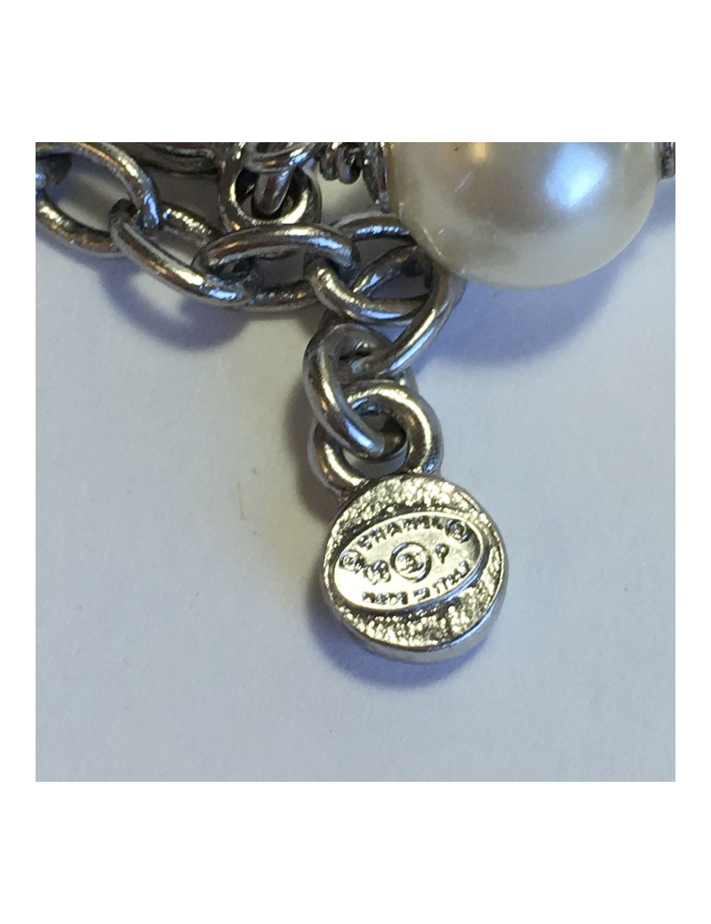 Sautoir CHANEL noeud avec brillants