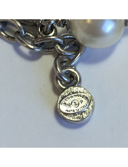 Sautoir CHANEL noeud avec brillants