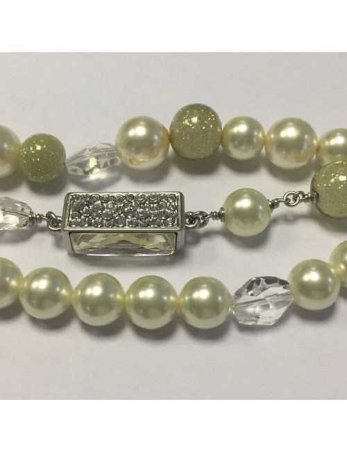 Sautoir CHANEL noeud avec brillants