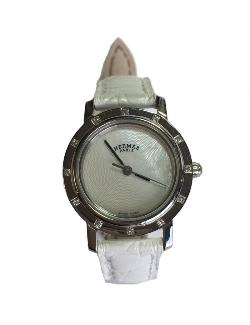 HERMES Clipper watch in steel