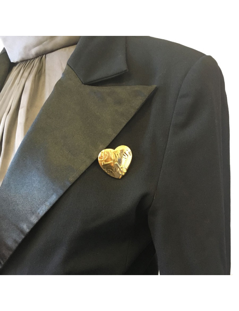 Broche Cœur YVES SAINT LAURENT 