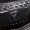 Evening bag in black python LALIQUE