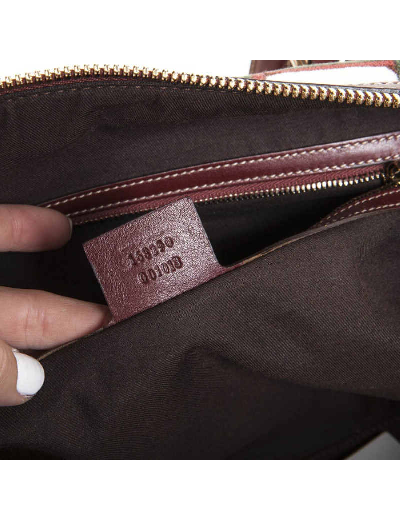 Sac cabas GUCCI velours multicolore