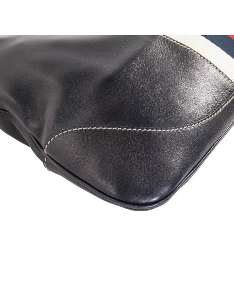 Sac GUCCI toile et cuir tricolore