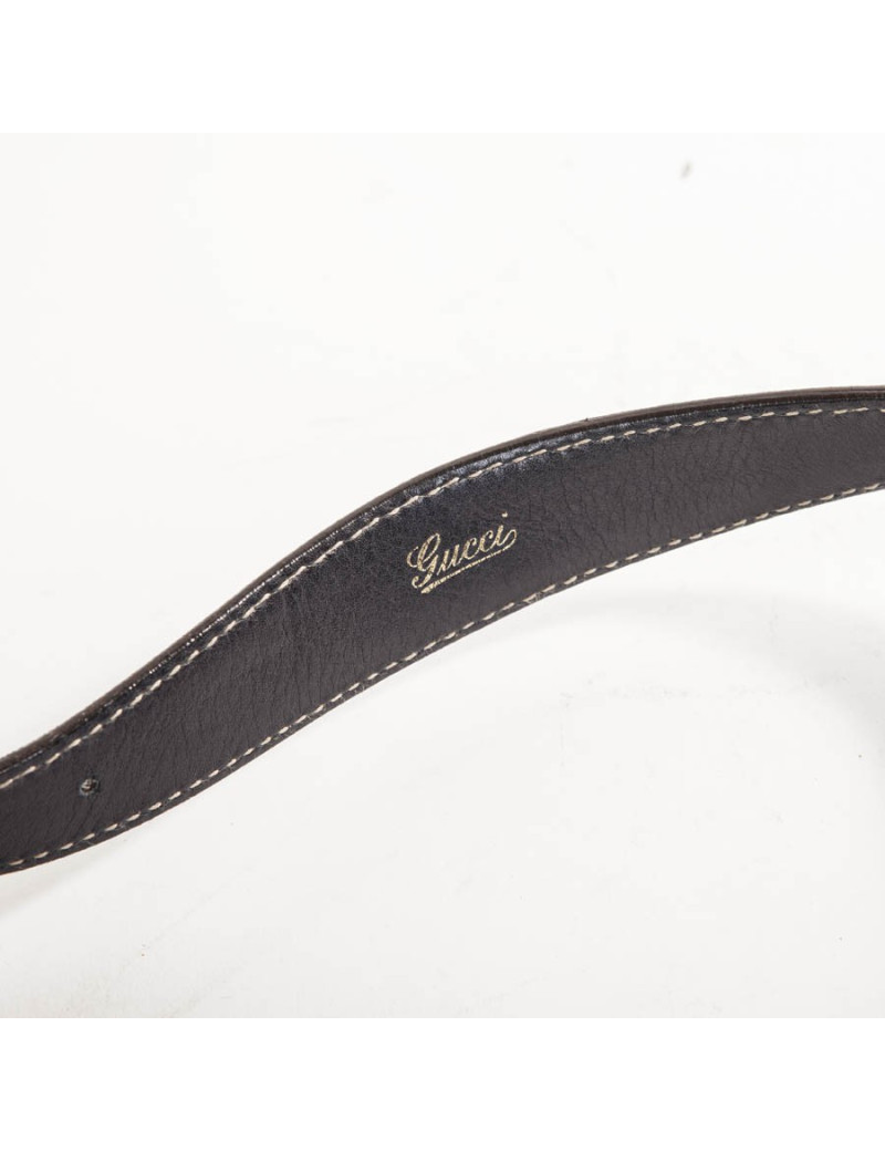 Sac GUCCI toile et cuir tricolore