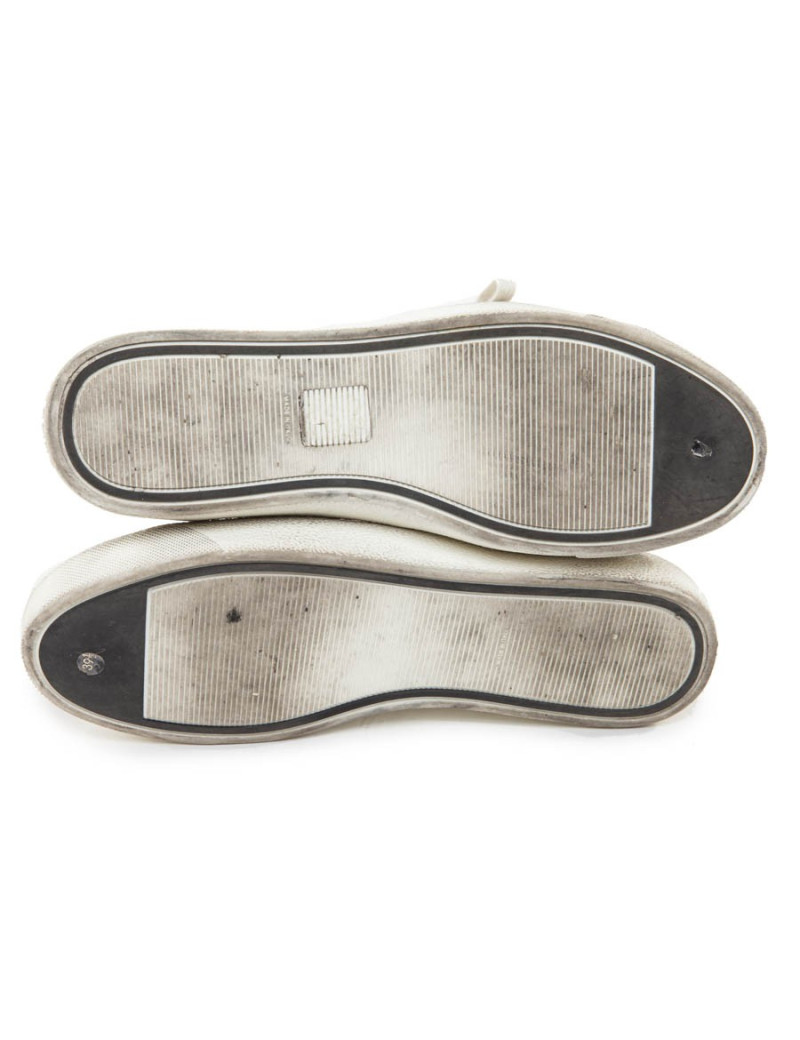 Sneakers CHANEL T 39.5 bicolores 