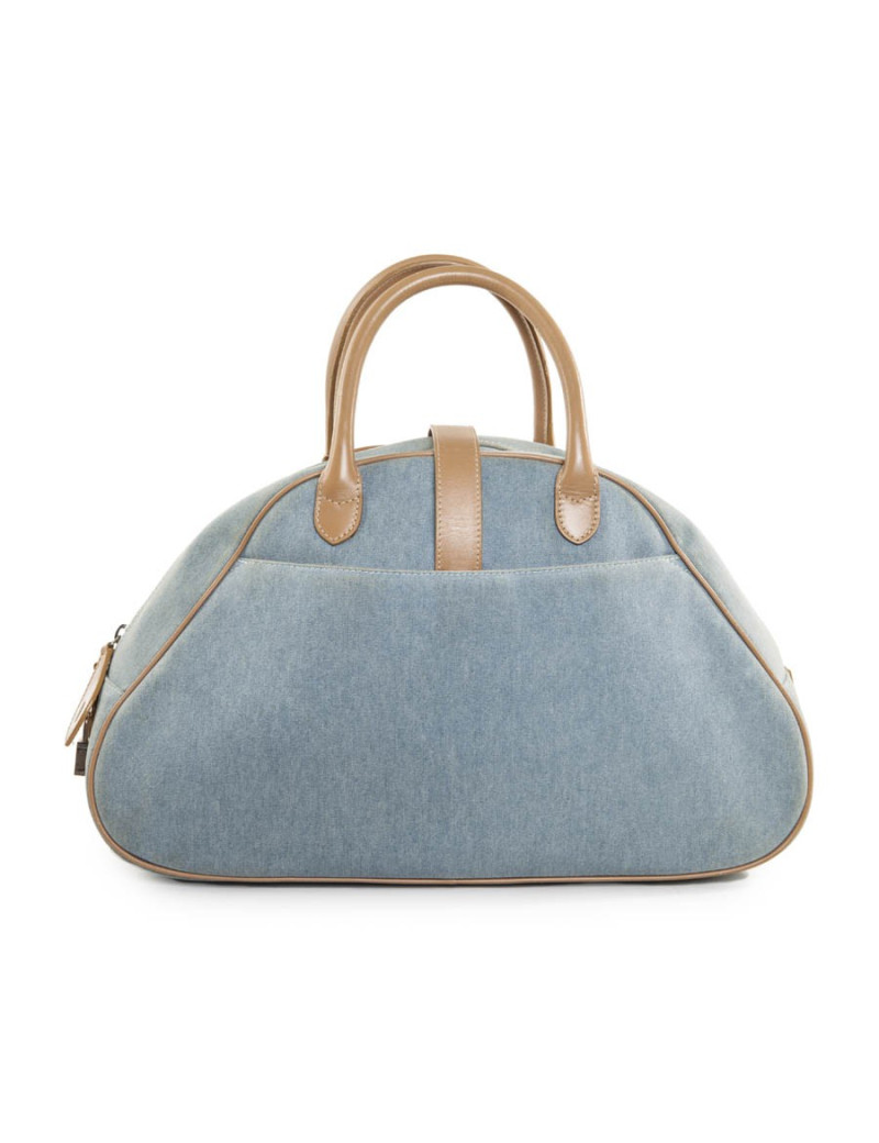 Sac saddle bowling DIOR Vintage jean bleu clair