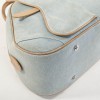 Bag saddle bowling DIOR Vintage light blue jean