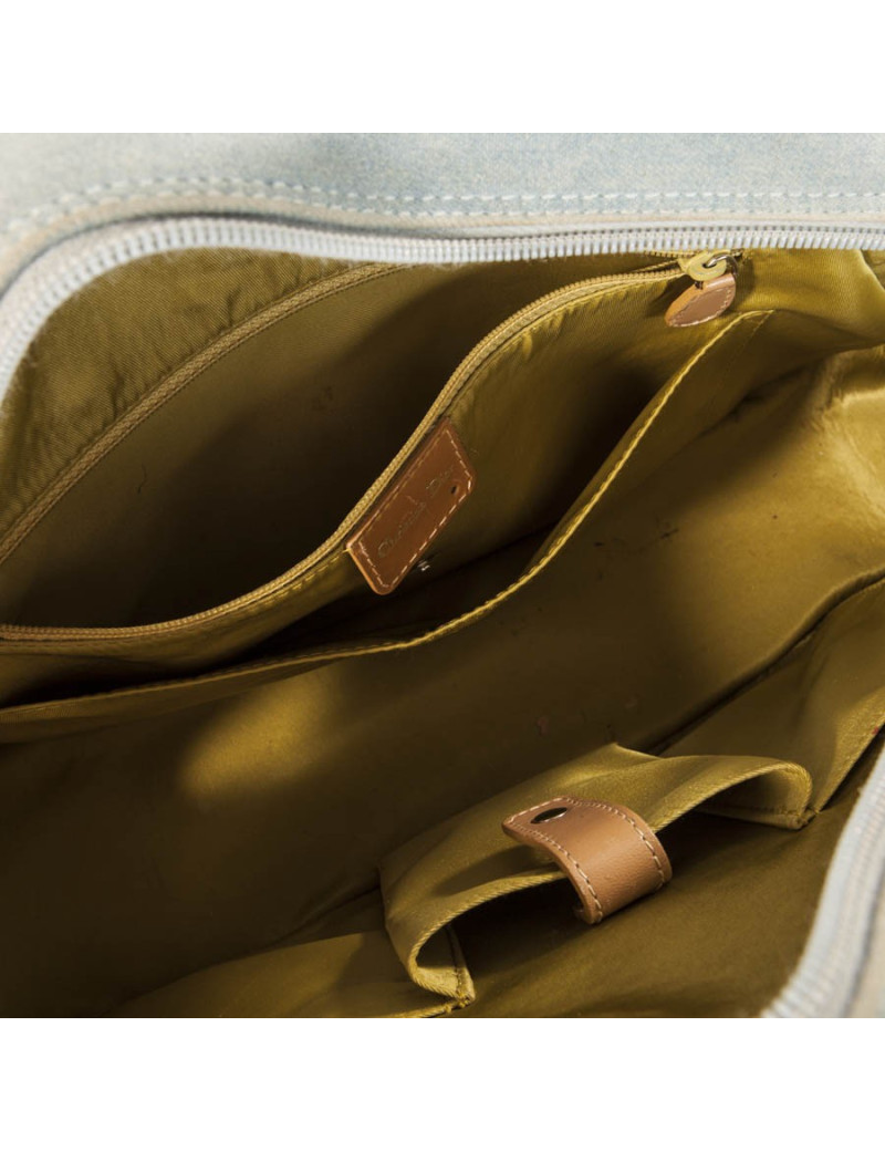 Sac saddle bowling DIOR Vintage jean bleu clair