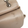 Jewelry beige patent leather CHANEL 2.55 bag money