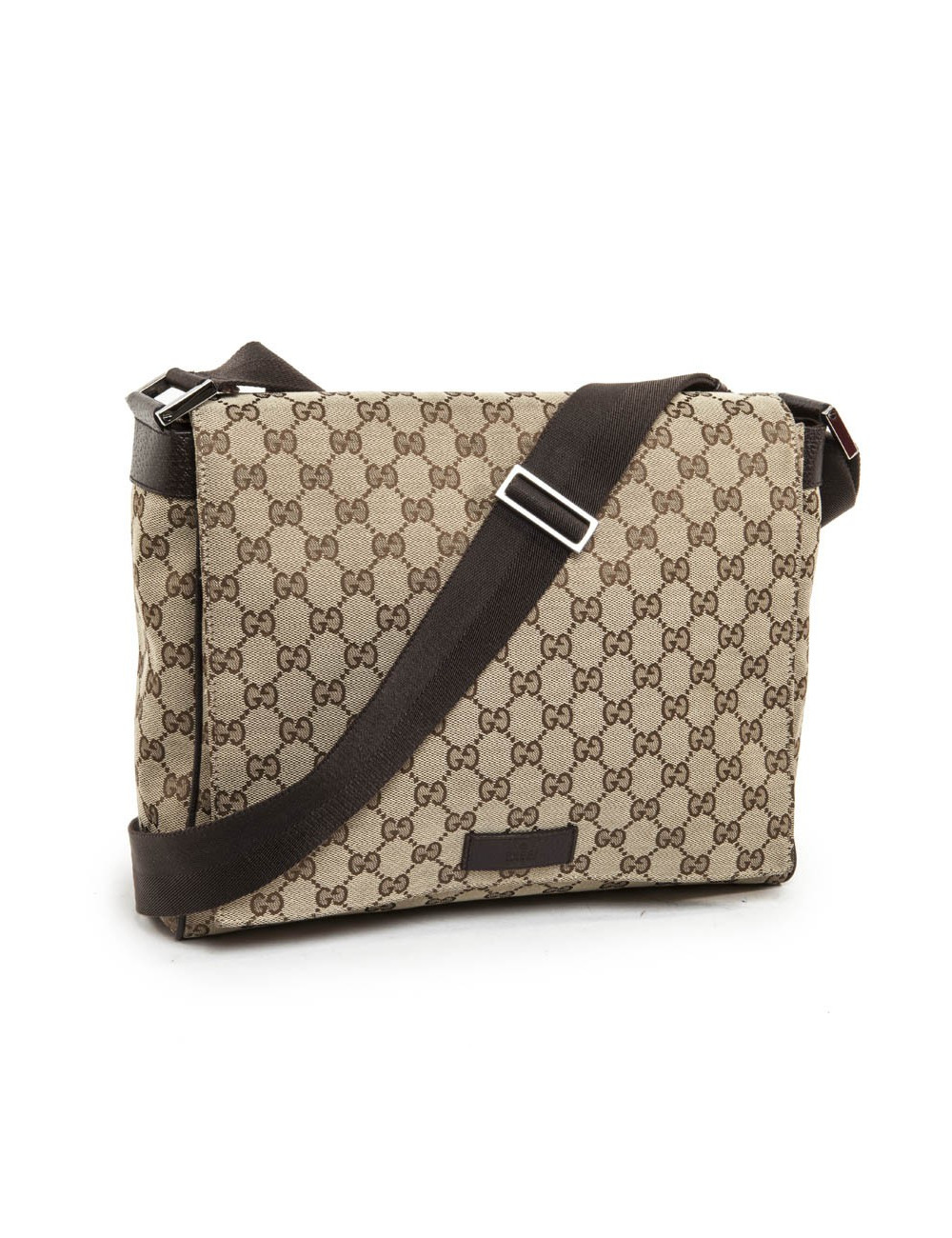 Sacoche GUCCI en toile monogram