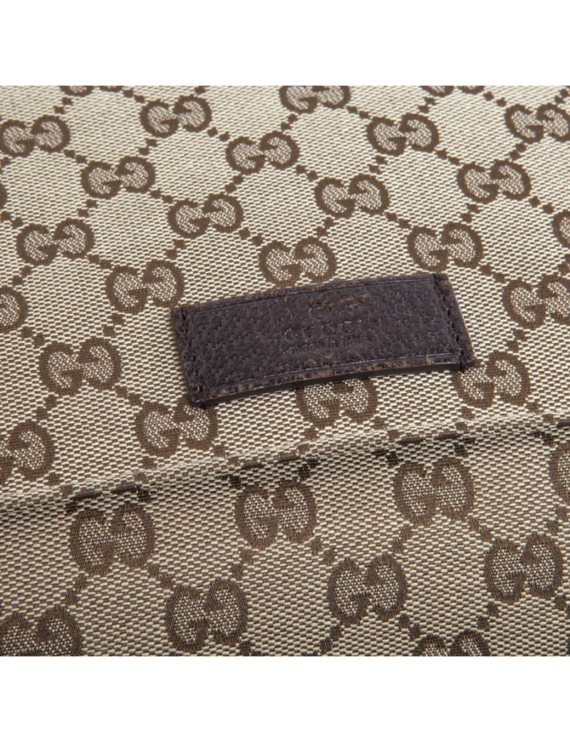 Sacoche GUCCI en toile monogram