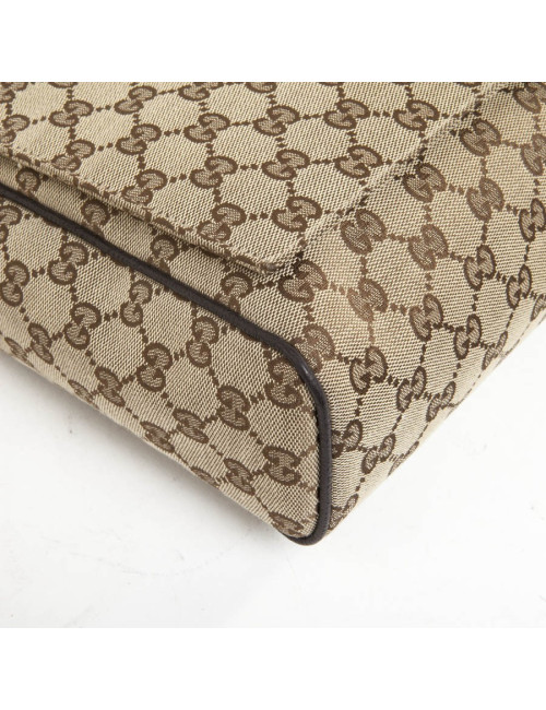 Sacoche GUCCI en toile monogram