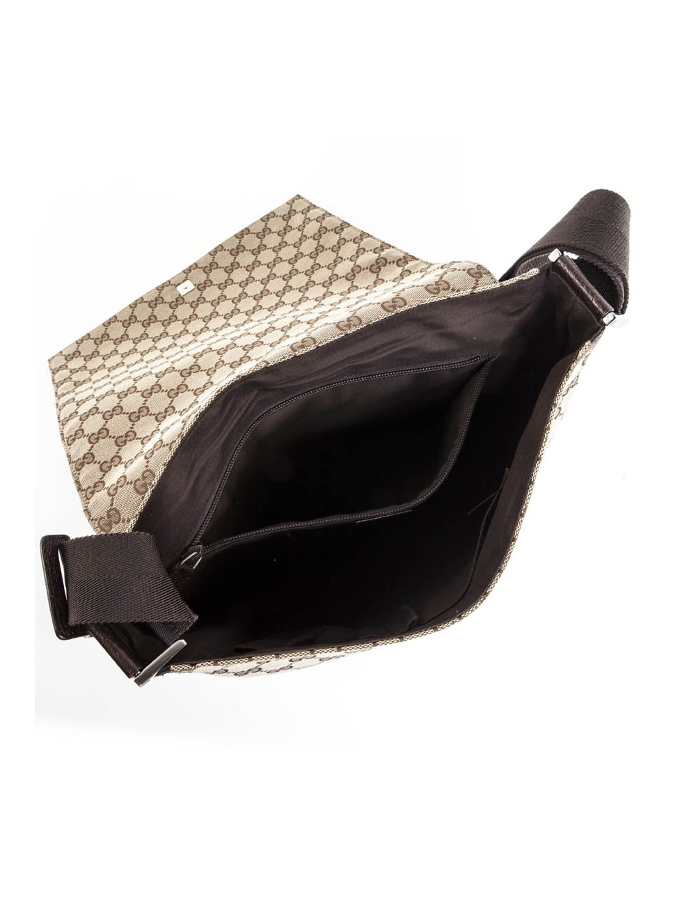 Sacoche GUCCI en toile monogram