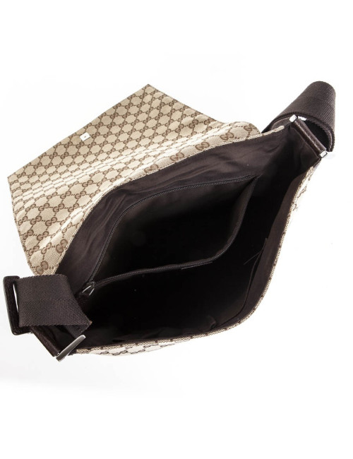 Sacoche GUCCI en toile monogram