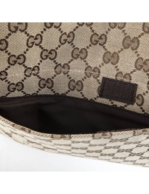 Sacoche GUCCI en toile monogram