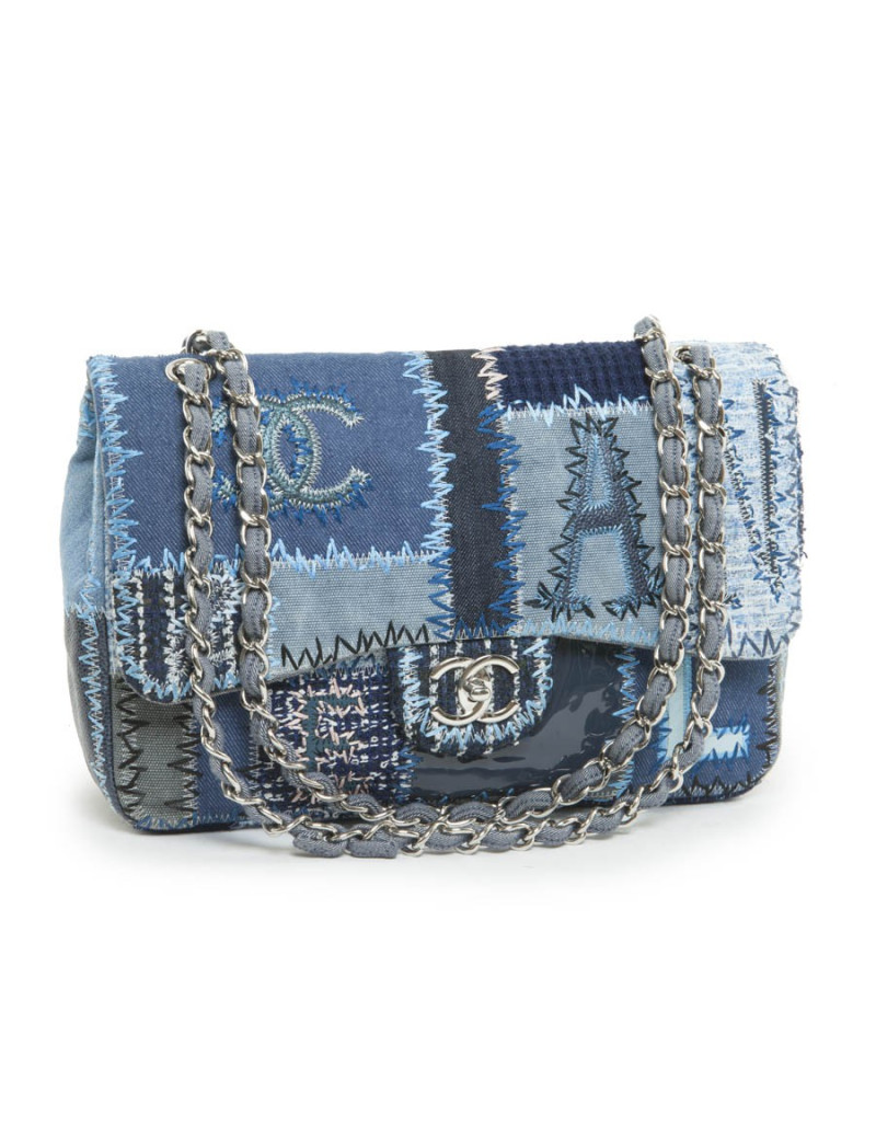 Sac CHANEL collector patchwork Paris Saint Tropez