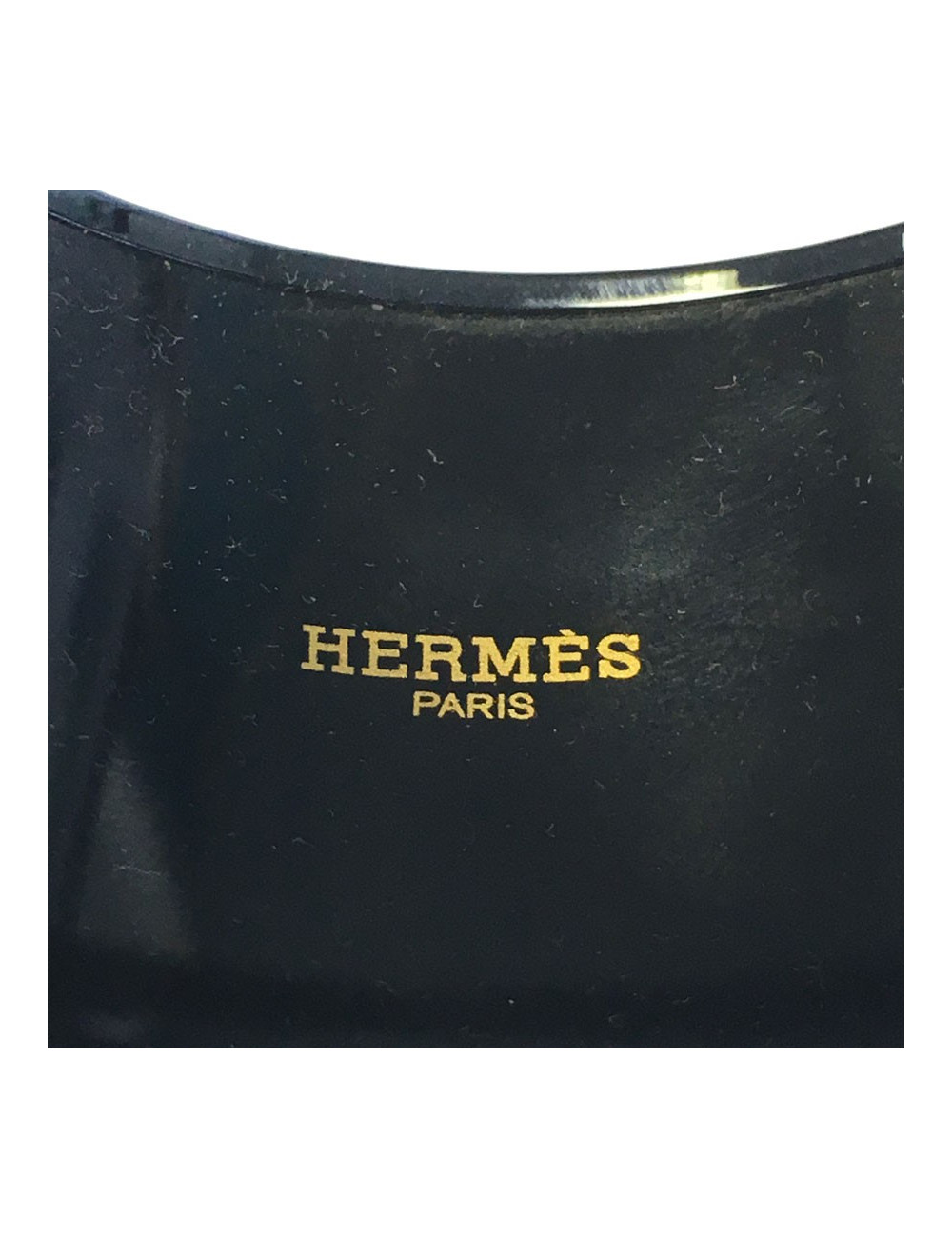  Bracelet HERMES MM en émail surteint motif chaine d'ancre