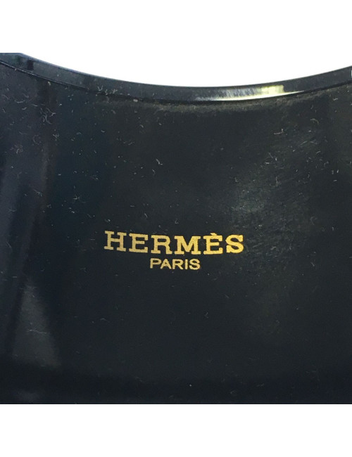  Bracelet HERMES MM en émail surteint motif chaine d'ancre