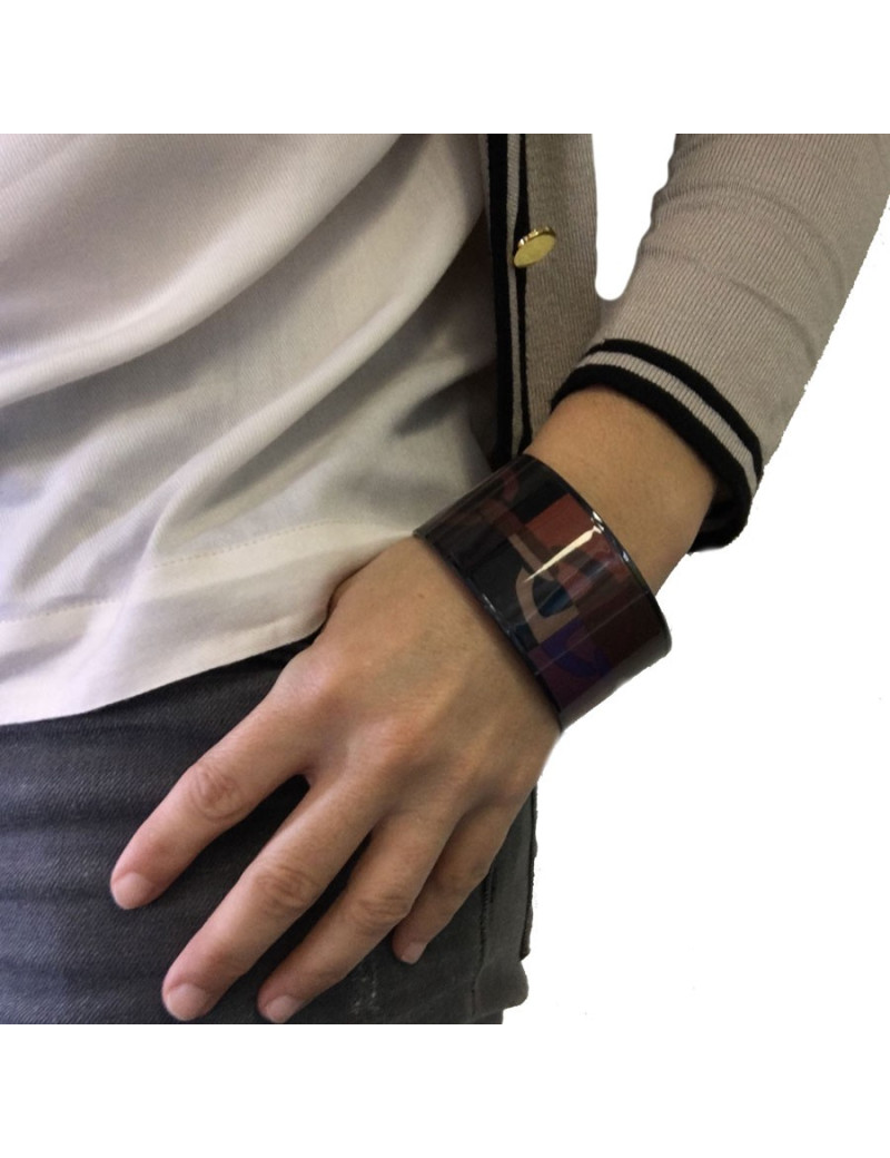 Bracelet HERMES en émail  