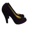 Pumps Couture CHANEL T41, 5 dotted black Jersey