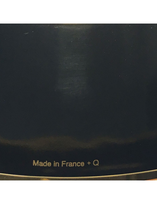 Bracelet HERMES wide enamel black, yellow and grey pattern dog collar