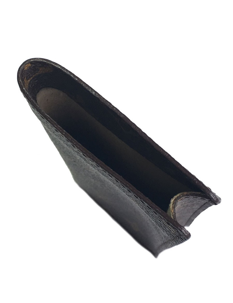 LOUIS VUITTON canvas coated monogrammed glasses case