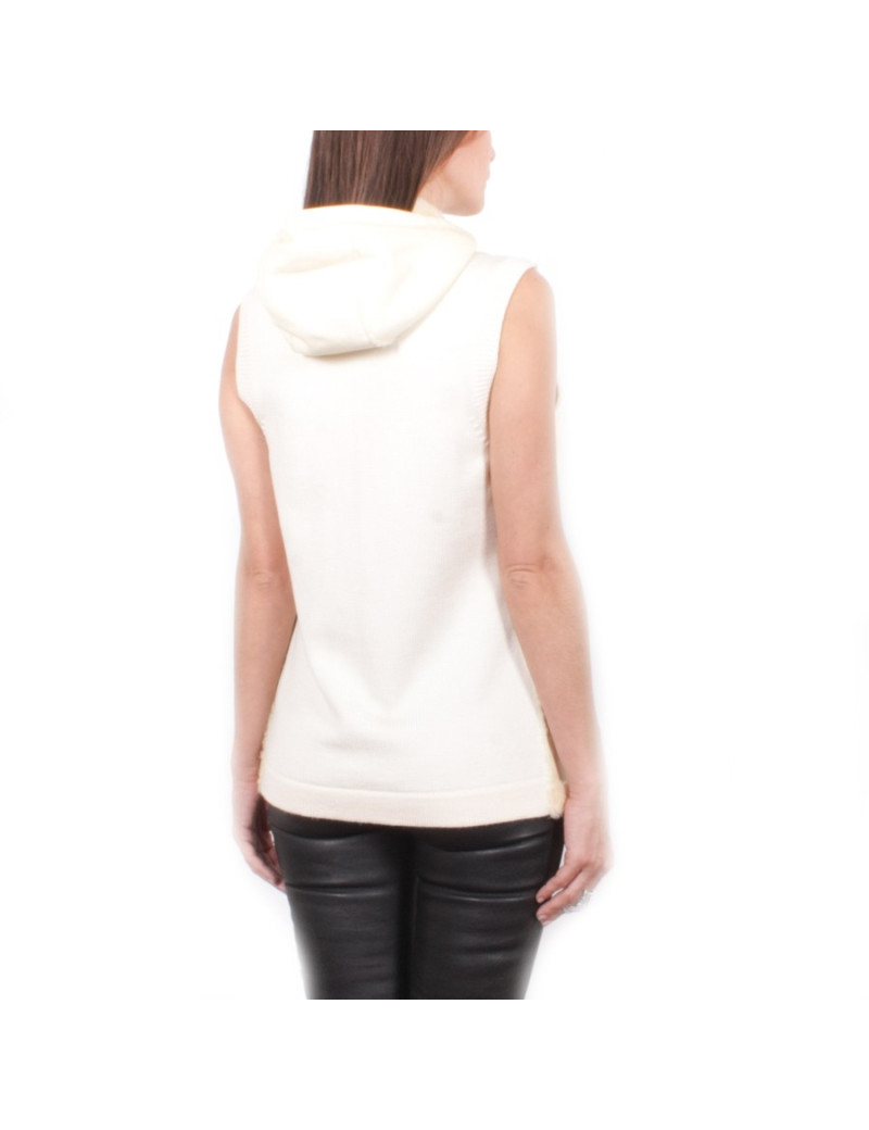 Gilet CHANEL T 40 peau retournée