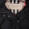 Jacket BURBERRY XS / T36 EN black with fur collar