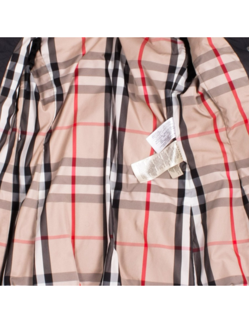 Doudoune BURBERRY T36 FR noire à fourrure