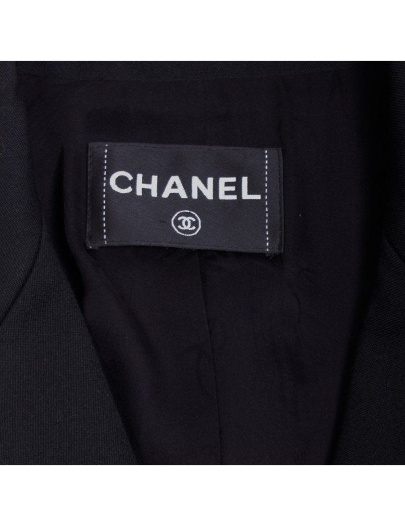 Jacket in Black wool CHANEL T 40 EN