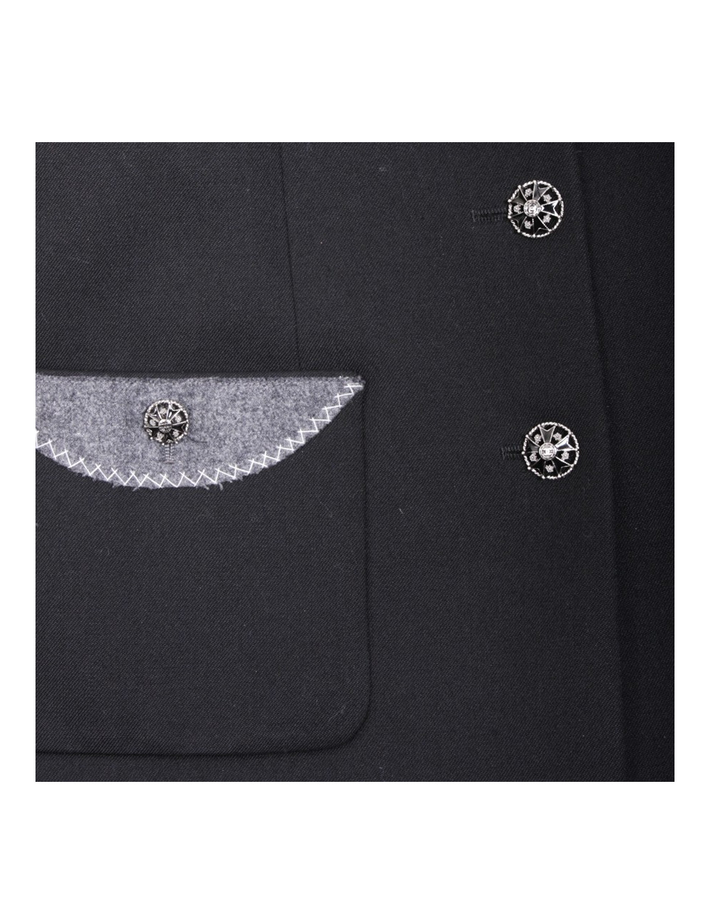 Jacket in Black wool CHANEL T 40 EN