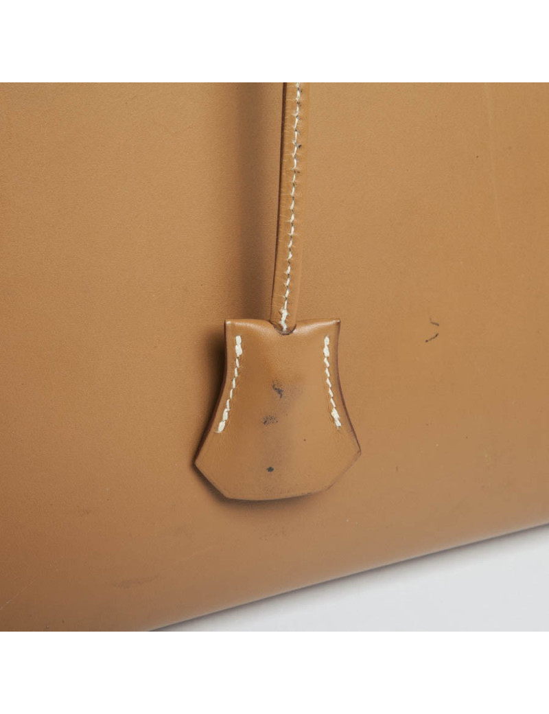 II 32 leather box gold bites SADDLER HERMÈS Kelly bag