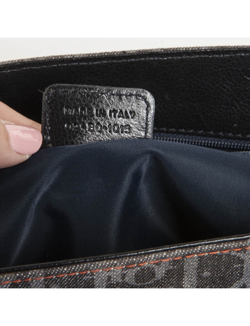 Sac CHRISTIAN DIOR toile monogram grise