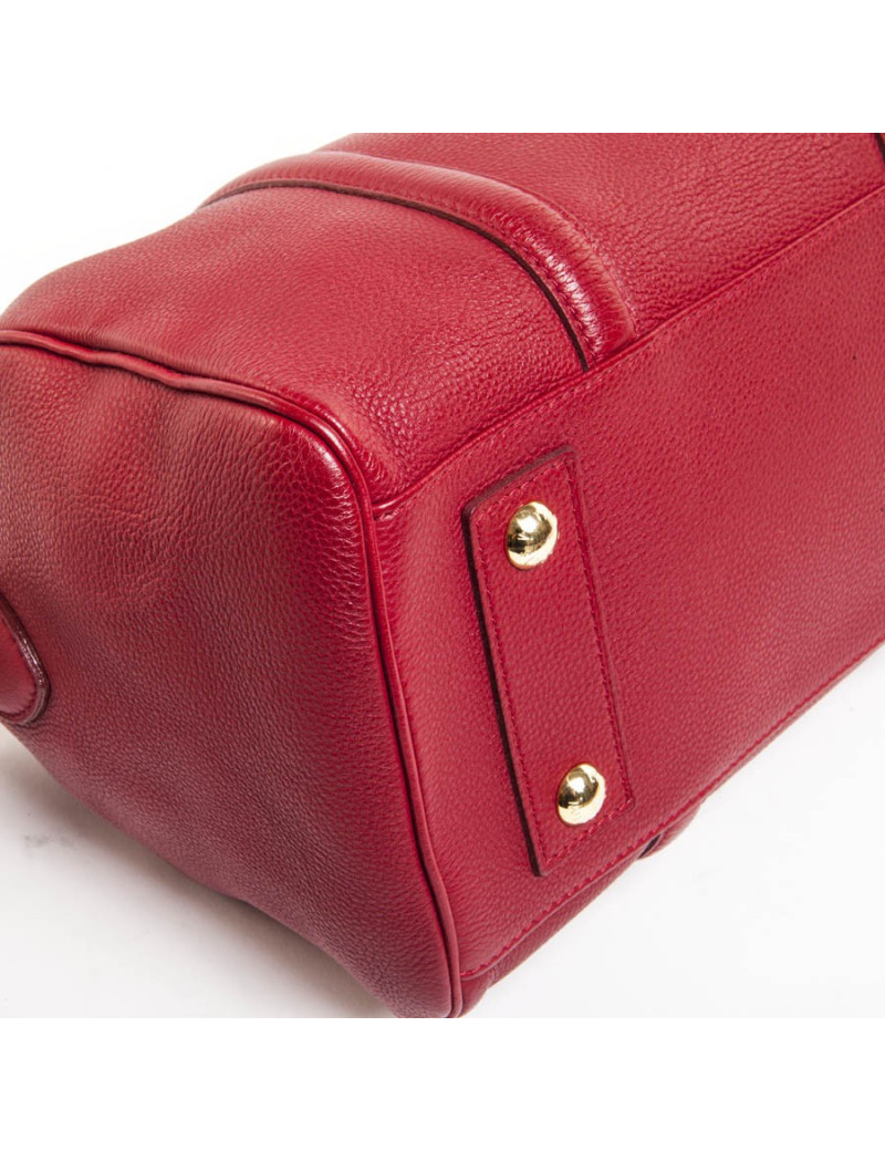 Sofia Coppola LOUIS VUITON bag in cherry soft grained calf leather