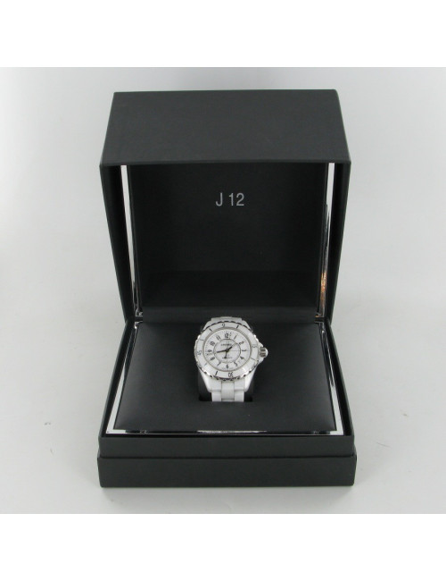 Montre J12 blanche CHANEL